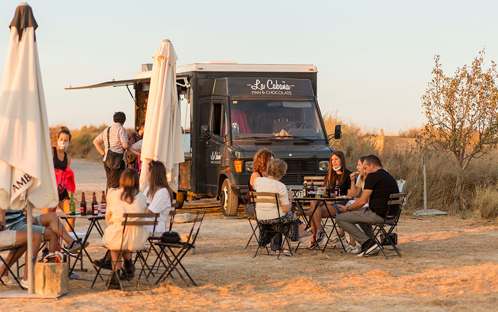 La Cabaña Food Truck. Bardenas. Amigos y cervezas