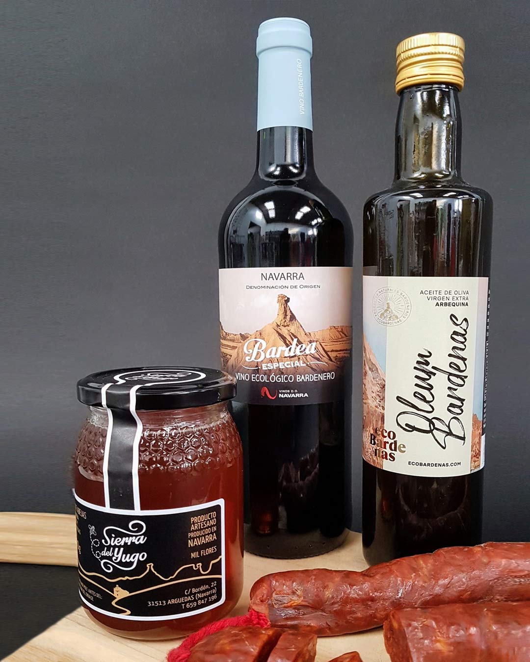 contenido lote gourmet BARDENAS 2