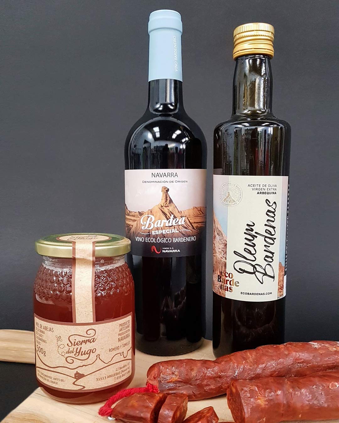 Contenido lote gourmet BARDENAS 1