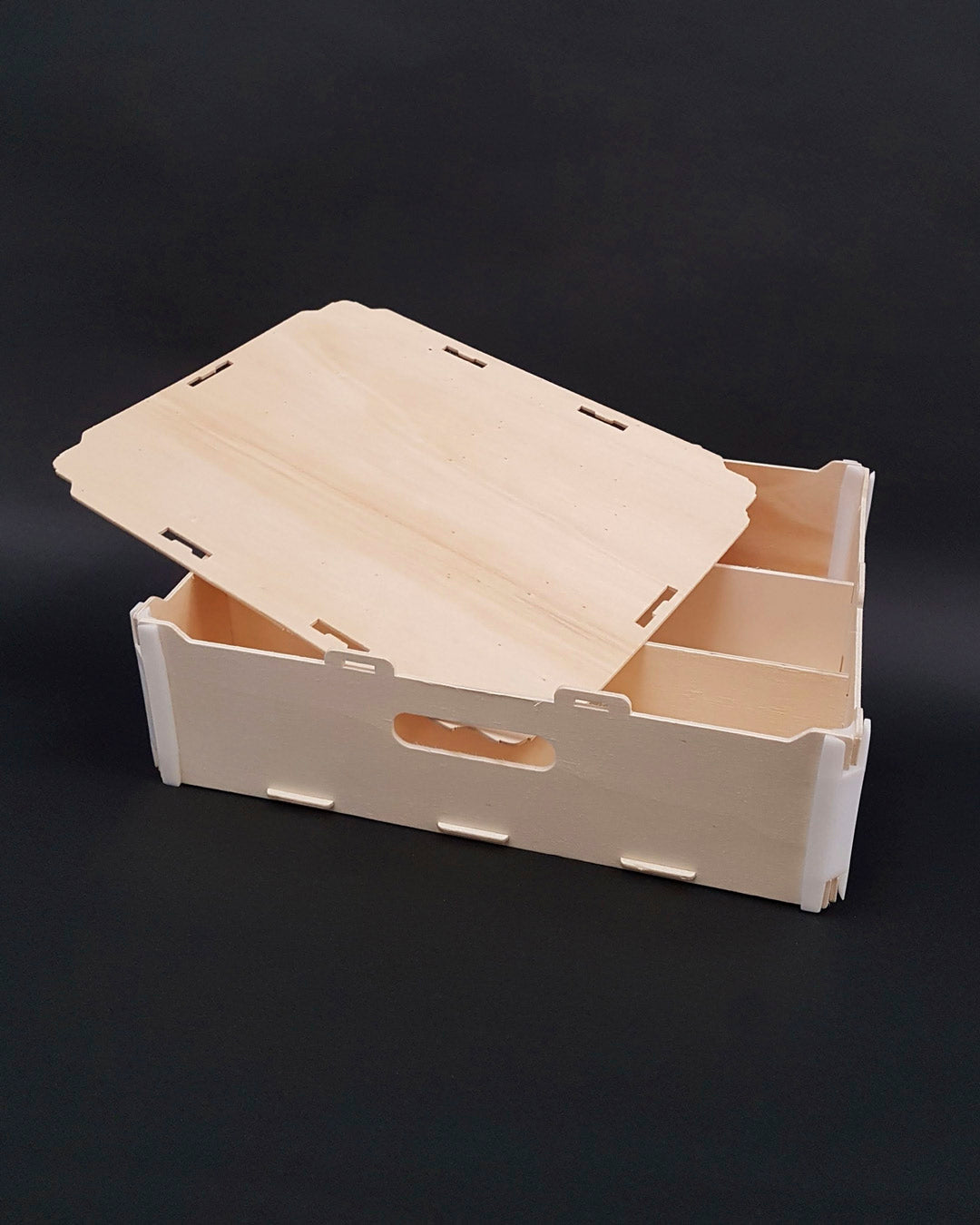 caja con tapa reutilizable lote gourmet BARDENAS